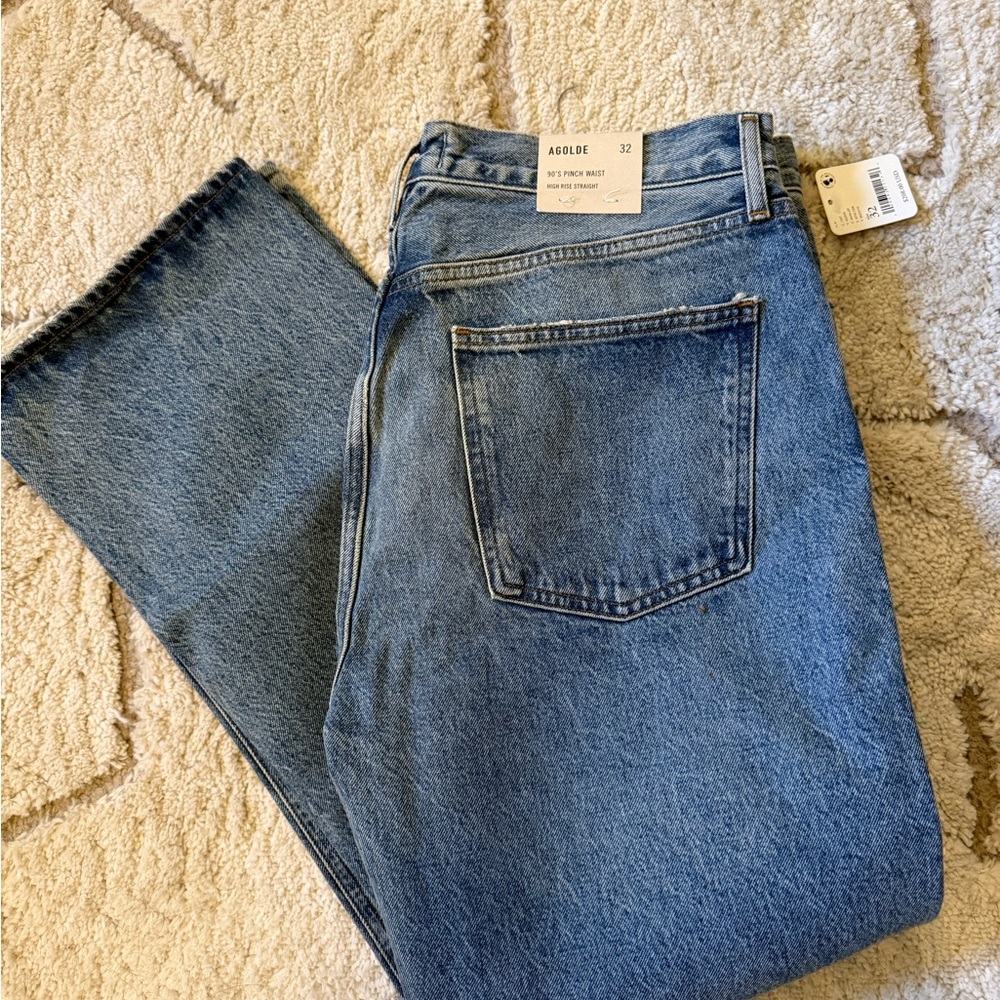 Agolde 90’s Pinch Waist High Rise Straight